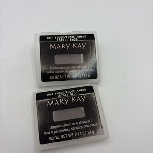 Mary Kay CHROMAFUSION EYE SHADOW 0.05 Oz Hot Fudge 107611 Lot Of 2 New